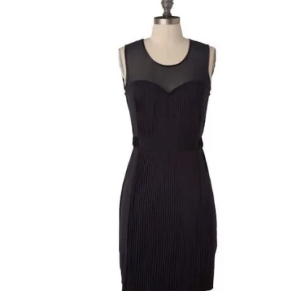 Theme Black Mini Dress